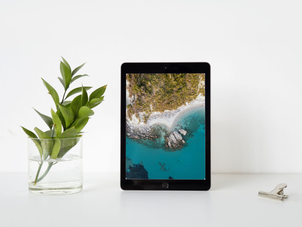 The same image crisp on a tablet